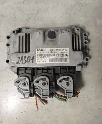 Peugeot 307 CC Engine control unit/module 9663394680 0261201610