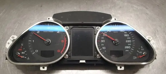 Audi A6 S6 C6 4F Speedometer (instrument cluster) 4F0920933Q 503002321803
