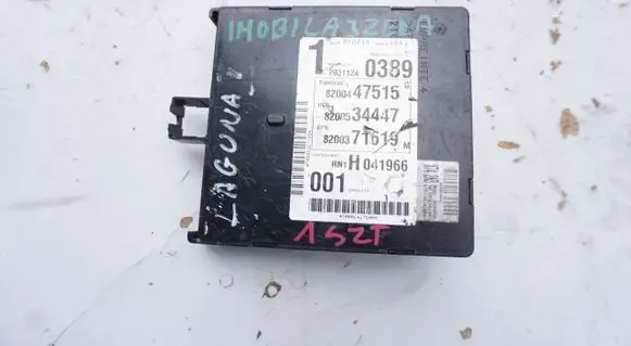 Renault Laguna II Immobilizer control unit/module 8200447515