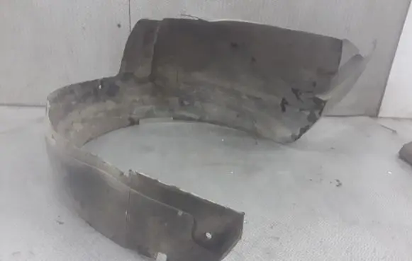 Peugeot 807 Front wheel arch liner splash guards 1486676080