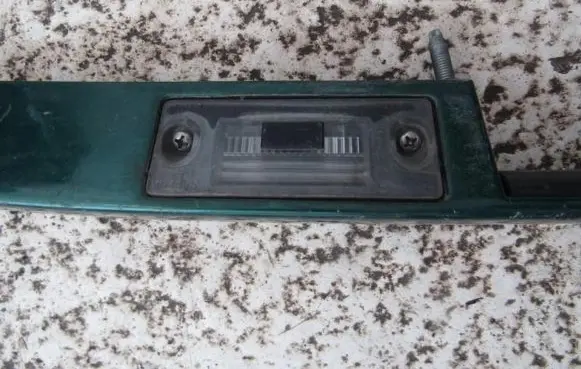 Number plate light