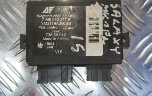 Ford Galaxy Immobilizer control unit/module 7M5953257F