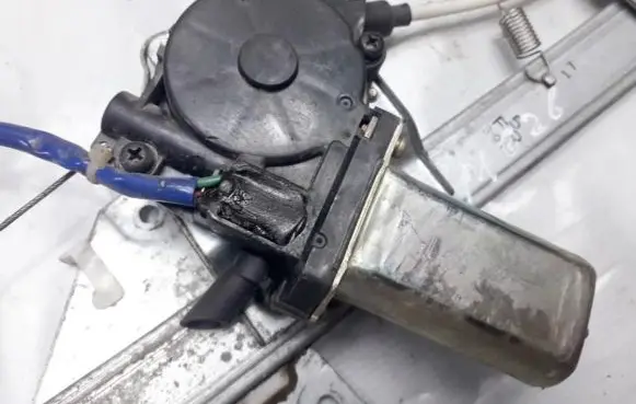 Mazda 626 Front door window regulator motor 3630161631 36301-61631