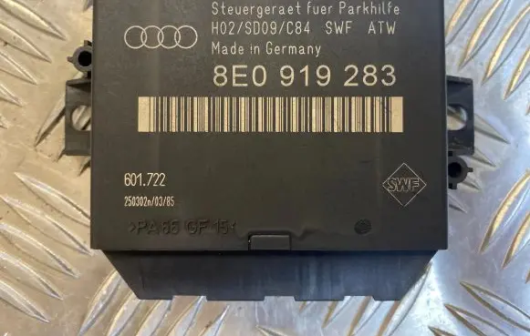 Audi A6 S6 C5 4B Parking PDC control unit/module 8E0919283 601722 2503020