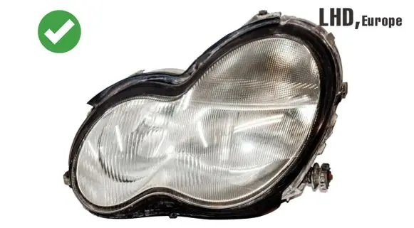 Mercedes-Benz C W203 Headlight/headlamp A2038201161 130523545 1305219