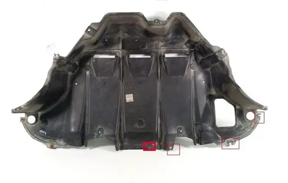 Nissan Leaf II (ZE1) Trunk boot underbody cover/under tray 748A23NL0A