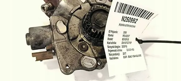 Peugeot Boxer Fuel injection high pressure pump 