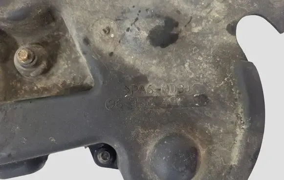 Citroen C4 I Timing belt guard (cover) 9643649280