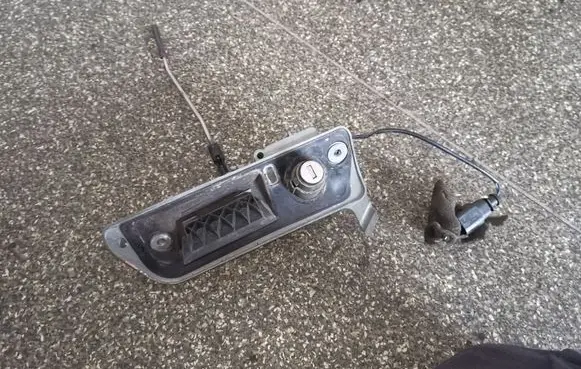 Volkswagen Caddy Loading door exterior handle 2K0827565F