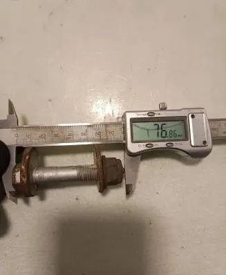 Audi A4 S4 B8 8K Rear suspension camber bolt 