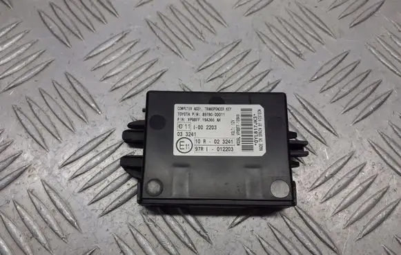 Toyota Yaris Immobilizer control unit/module 89780-0D011