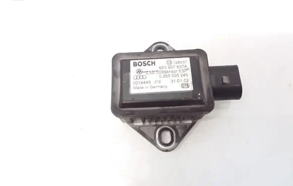 Volkswagen PASSAT B5.5 ESP acceleration yaw rate sensor 8E0907637A 0265005245