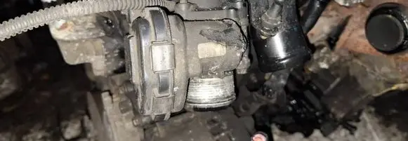 Ford Focus Throttle valve 9673534480