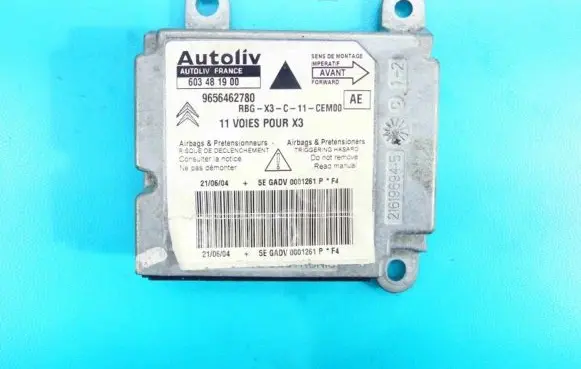 Citroen C5 Airbag control unit/module 9656462780 IMPRK1303265