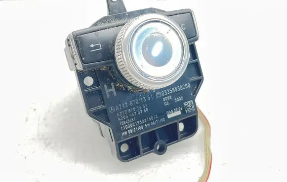 Mercedes-Benz E C207 W207 Multifunctional control switch/knob A2128701351 A2044420368 A2128701651
