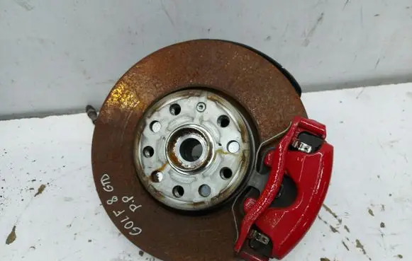 Volkswagen Golf VIII Front wheel hub spindle knuckle 5WA407258A