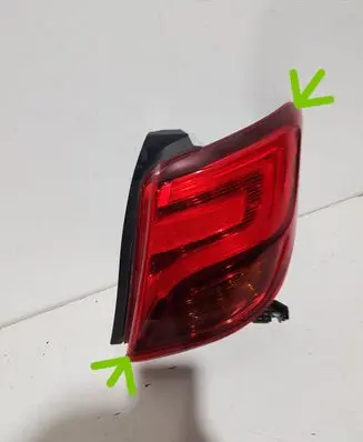 Toyota Yaris Rear/tail lights 0D166