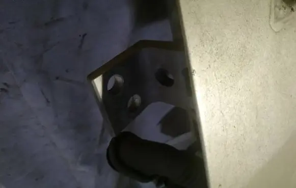 Peugeot 807 Front door upper hinge