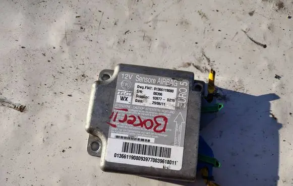 Peugeot Boxer Airbag control unit/module 01366119080