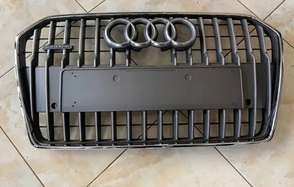 Audi A6 Allroad C7 Front bumper upper radiator grill 4G0853653Q 4G0853651BE 4G0853651BF