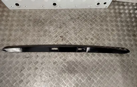 Trunk door license plate light bar