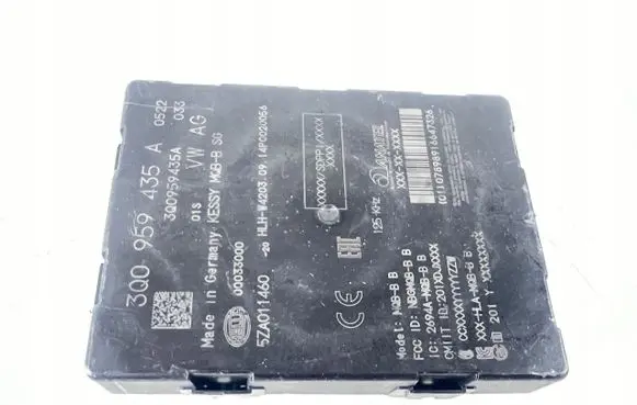 Volkswagen PASSAT B8 Keyless (KESSY) go control unit/module 3Q0959435A