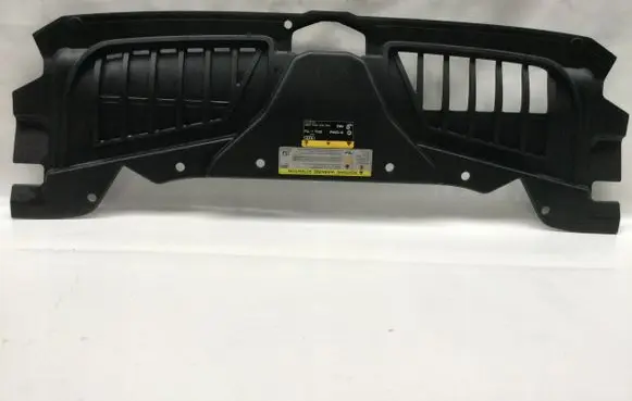 Engine bonnet/hood lock trim molding