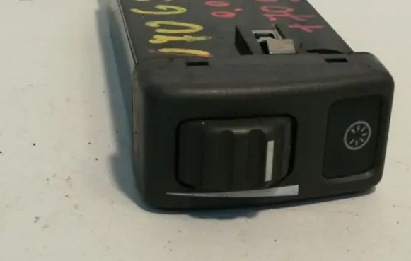 Panel lighting control switch