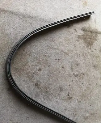 BMW 7 F01 F02 F03 F04 Engine compartment rubber 7240785