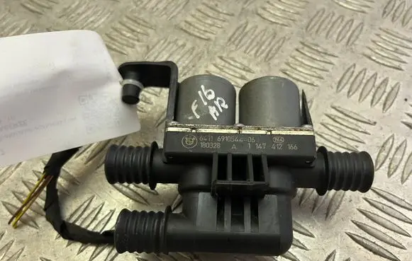 Coolant heater control valve