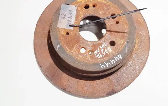Honda CR-V Rear brake disc neventiliuojamas