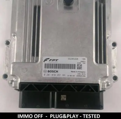 Fiat Ducato Engine control unit/module ECU 55245268 0281018291