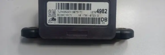 Opel Insignia A ESP acceleration yaw rate sensor 12784982