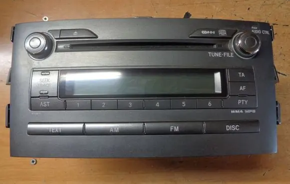 Toyota Auris 150 Radio/CD/DVD/GPS head unit 8612002520