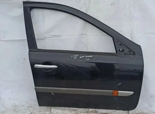 Renault Laguna II Front door Juoda