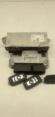 BMW 5 F10 F11 Engine ECU kit and lock set 8517862 0281018502 030489828