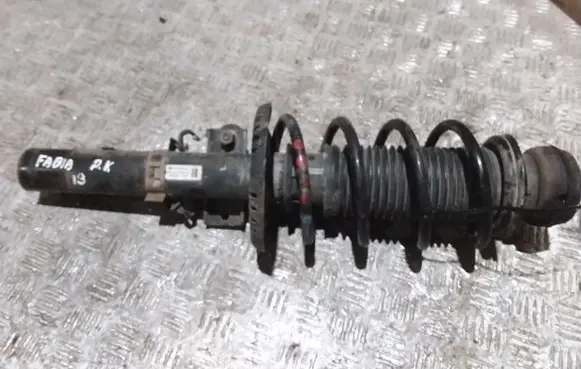 Skoda Fabia Mk2 (5J) Front shock absorber with coil spring 6Q0413031BJ