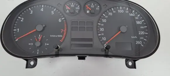Audi A3 S3 8L Speedometer (instrument cluster) 8L0919860E 8L0919272