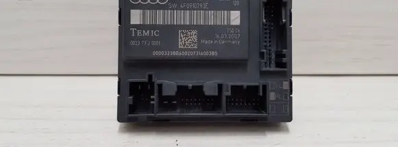 Audi A6 S6 C6 4F Door control unit/module 4F0959792E 4F0910793E