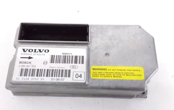Volvo S60 Airbag control unit/module 8645271 0285001254
