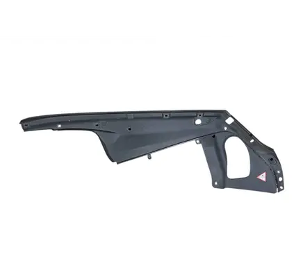 Engine bonnet/hood lock trim molding