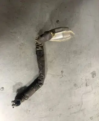 Mercedes-Benz GLC X253 C253 Webasto auxiliary heater silencer A2534900201 A2534901719