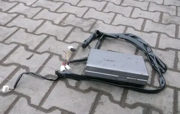 Navigation unit CD/DVD player