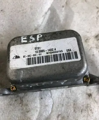 Renault Laguna II ESP (stability system) control unit 10098514024