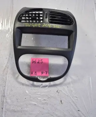 Peugeot 206 Central console control unit 565662