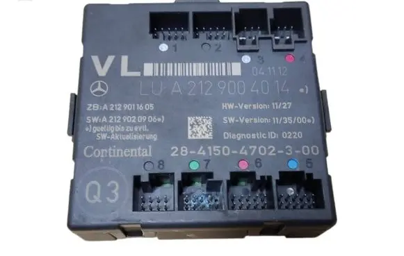 Mercedes-Benz E W212 Door control unit/module A2129004014 A2129020906 A2129011605