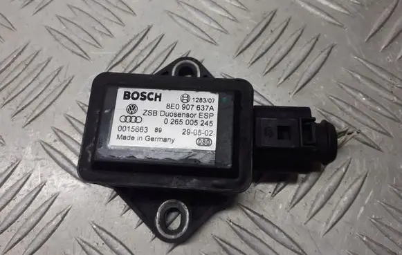 Audi A4 S4 B6 8E 8H ESP acceleration yaw rate sensor 8E0907637A