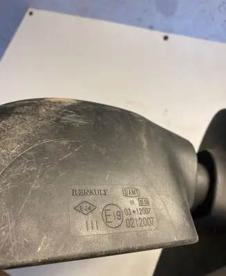 Dacia Sandero Manual wing mirror E190312007 E0212007