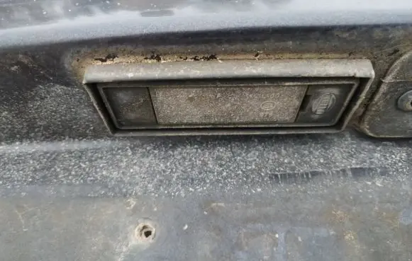 Citroen C8 Number plate light