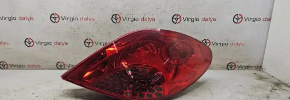 Peugeot 207 Rear/tail lights 9649988580